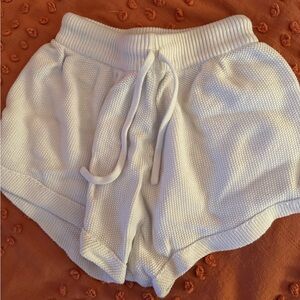 Grey Bandit white shorts